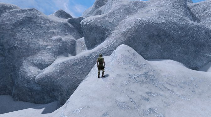 Skyrim Special Edition Icy Glaciers 8K Texture Pack