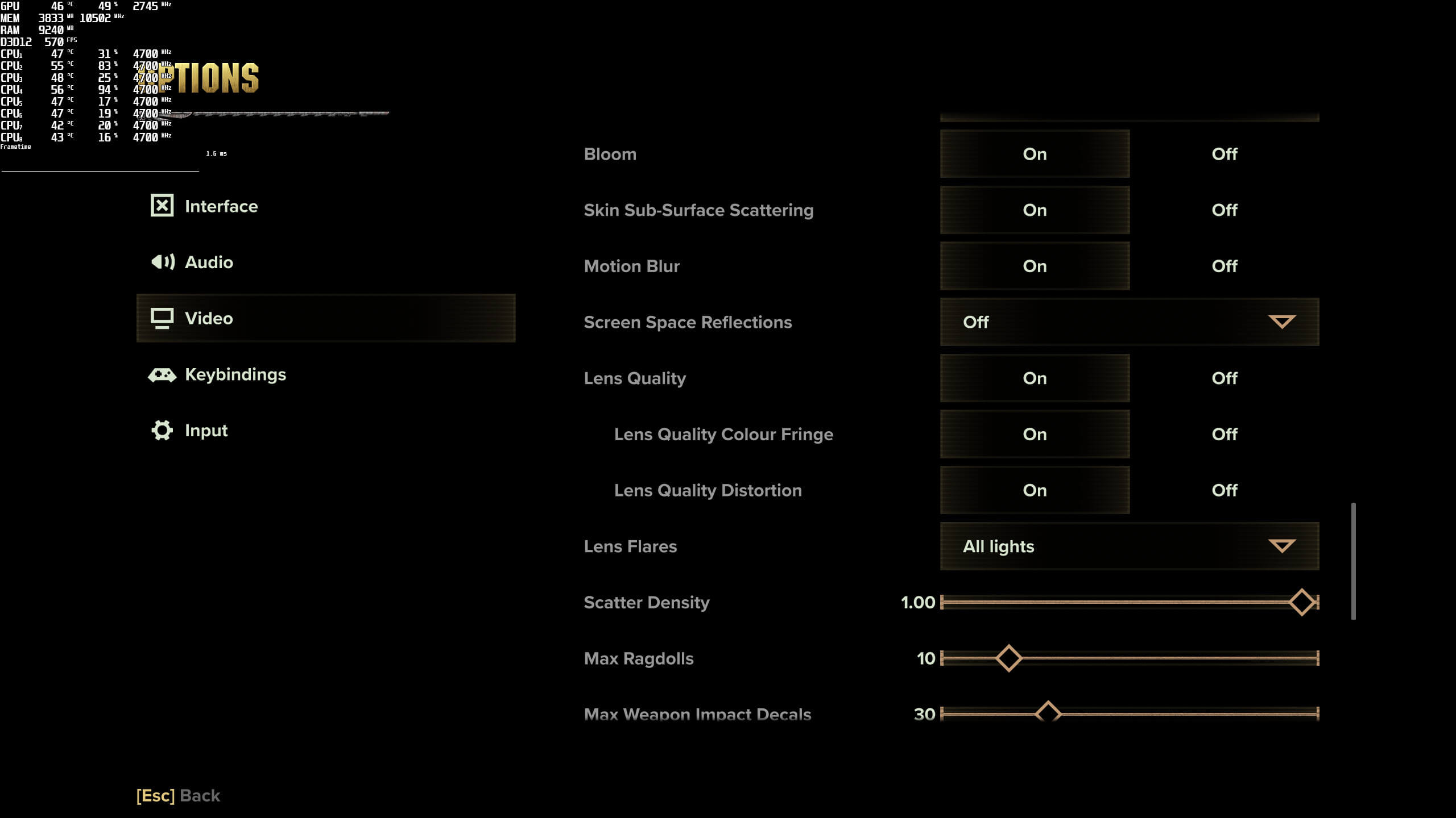 Warhammer 40K Darktide PC Performance Analysis & Ray Tracing Benchmarks