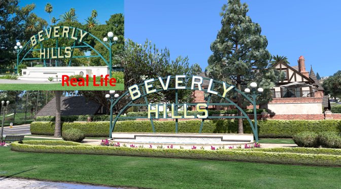 Grand Theft Auto 5 Real Life Beverly Hills Mod