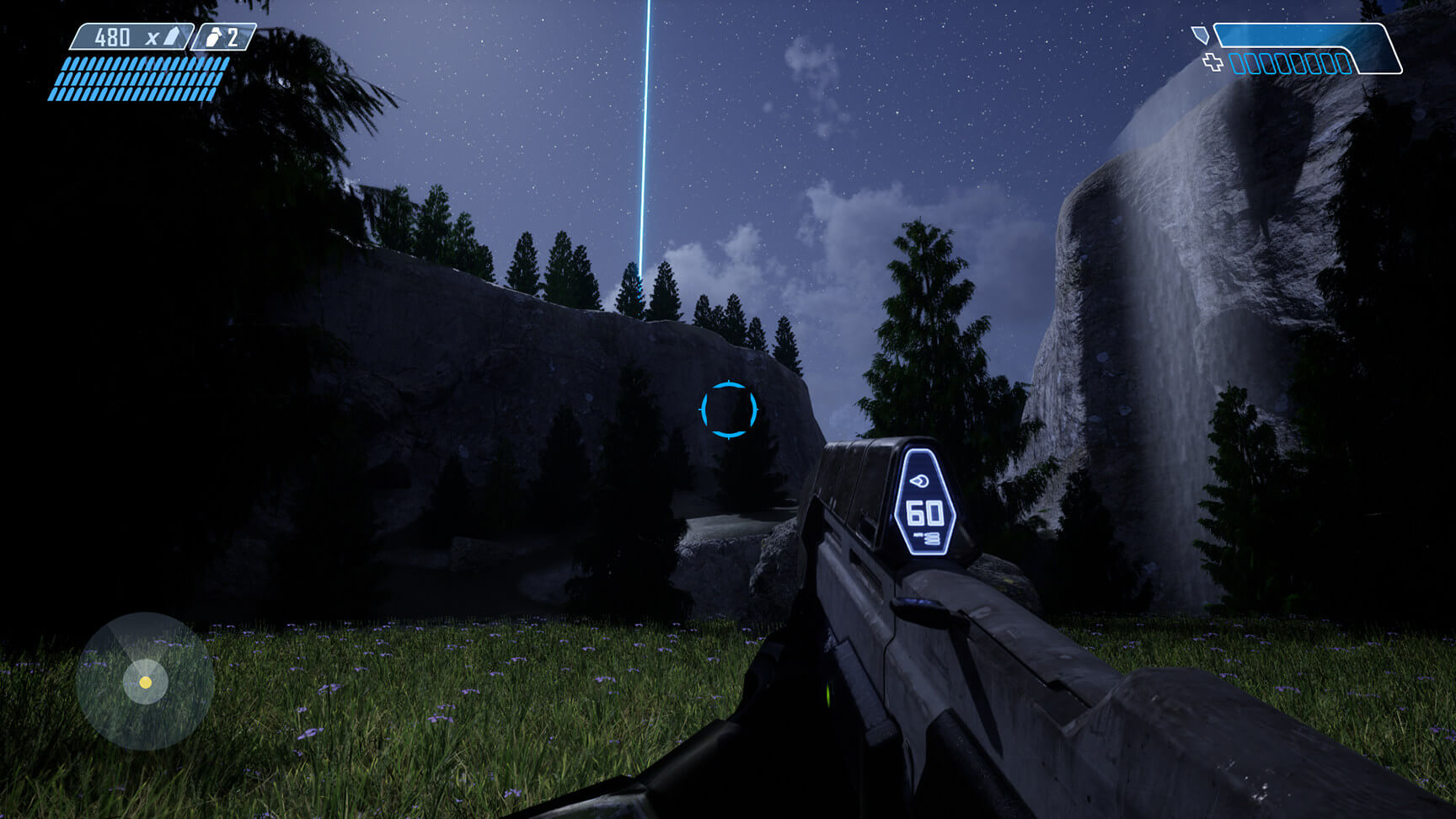 Halo-niveau van geavanceerde gevechten in Unreal Engine 5