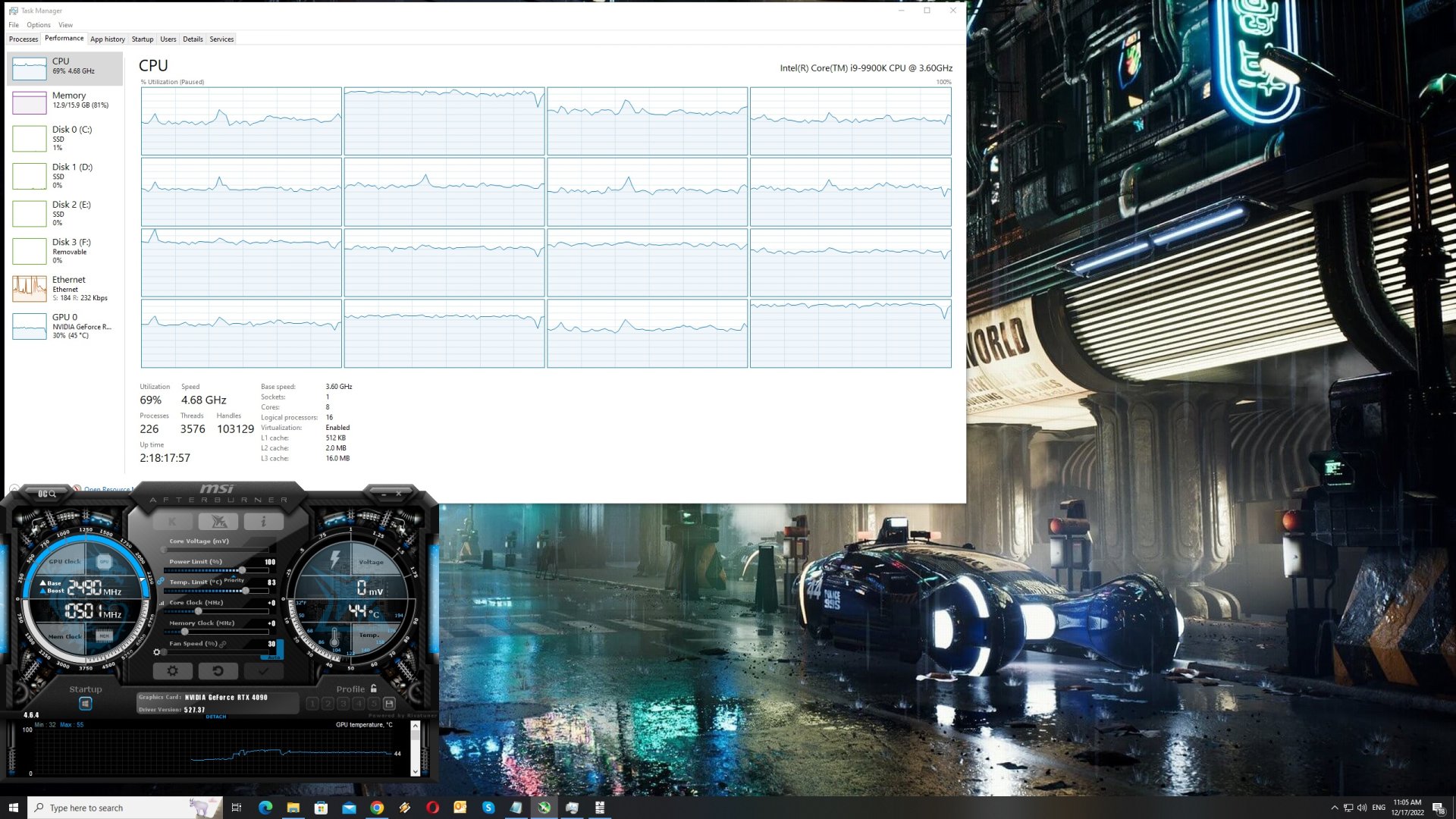 NFS Unbound CPU scaling