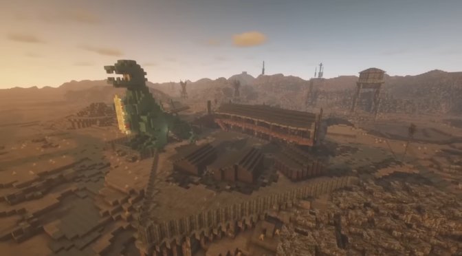 Minecraft gets a 1-1 scale remake of the Fallout: New Vegas Map