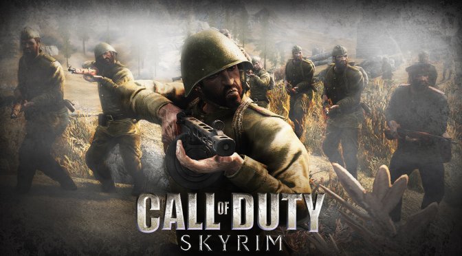 Call of Duty Mod now also available for Skyrim Special Edition