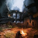Dark Souls Bonfire Lit in Unreal Engine 5