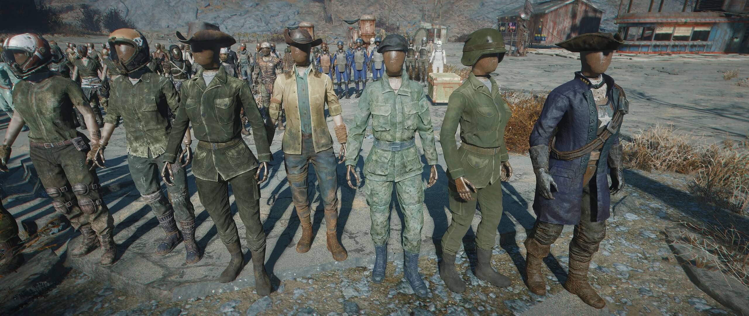 Fallout 4 clothes for armor (120) фото