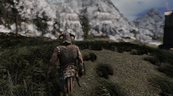 Skyrim Special Edition 8K Texture Pack for landscapes