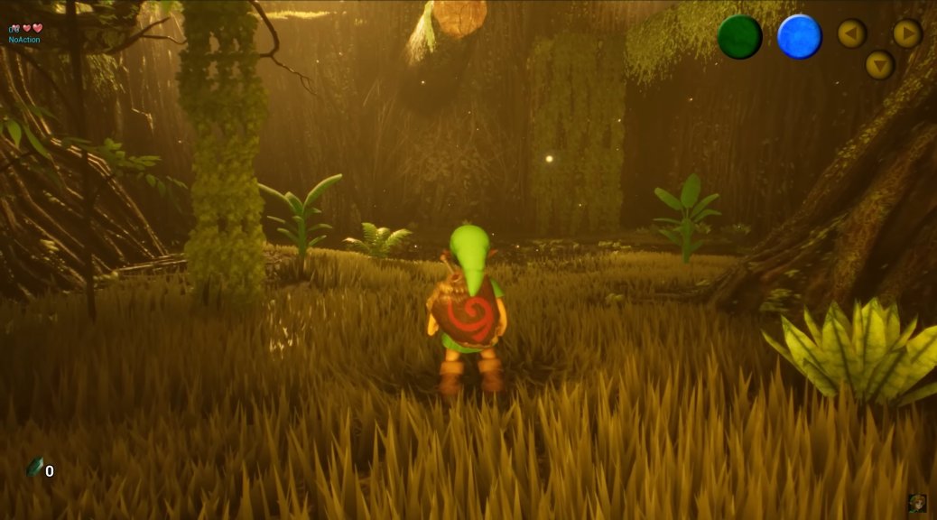 Zelda Ocarina of Time Remake in Unreal Engine 5.2 available for