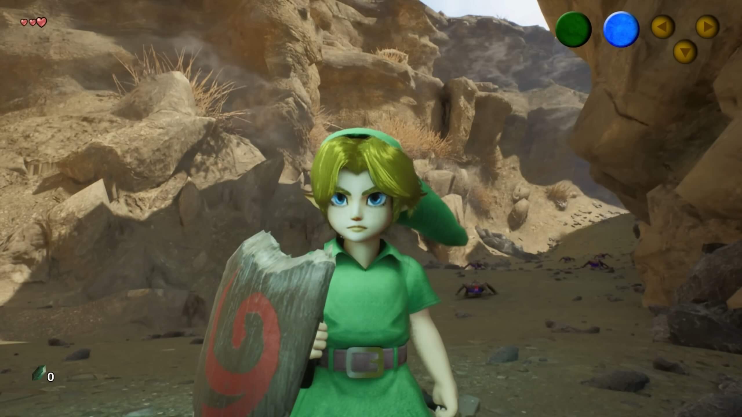 The Legend of Zelda: Ocarina of Time comes to life in Unreal Engine 5  thanks to a user; demo available - Meristation