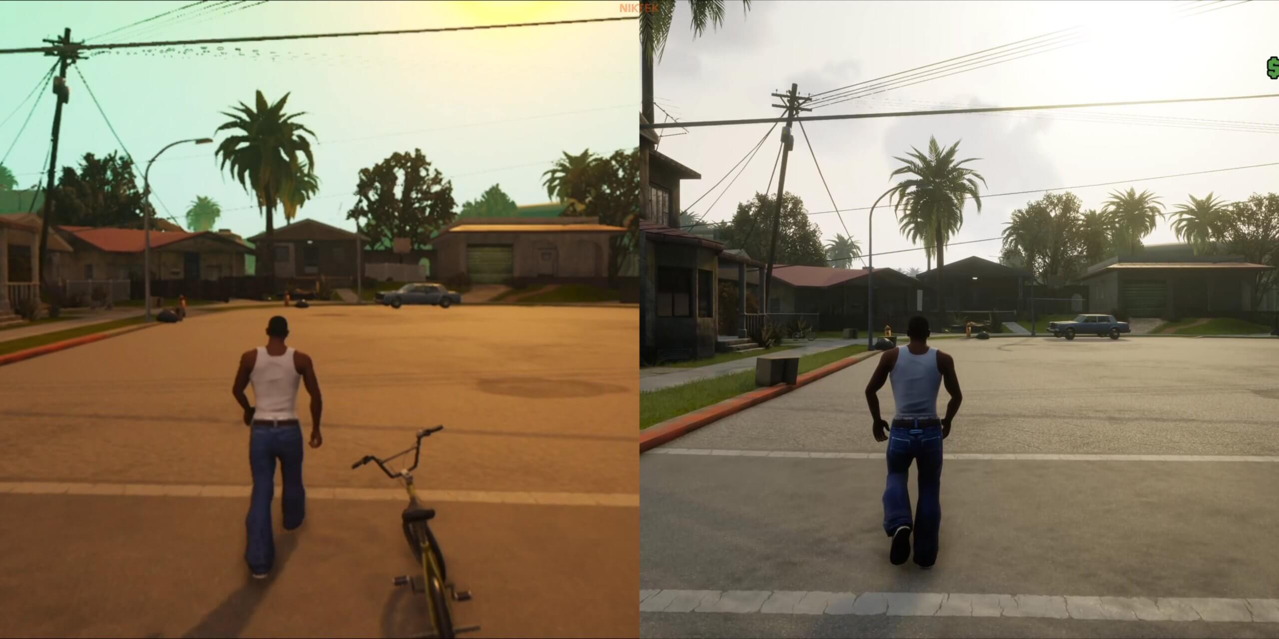 Confronto: Grand Theft Auto San Andreas