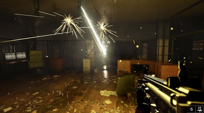 Beneath is another indie FPS inspired by FEAR, will have destructible environments