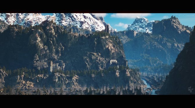 The Elder Scrolls V: Skyrim’s city of Markarth looks spectacular in Unreal Engine 5