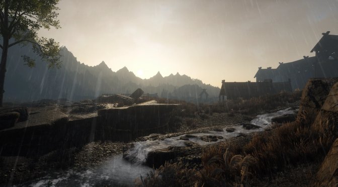 New Skyrim Mods Add Subsurface Scattering, Dynamic Cubemaps, Water Caustics & Parallax Mapping