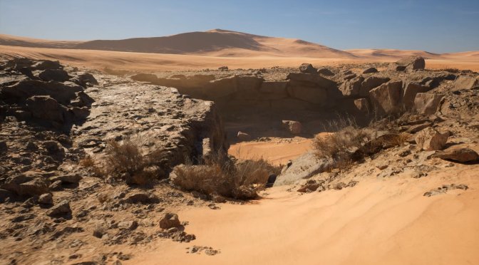 New Unreal Engine 5.3 Dune Desert Tech Demo Showcased