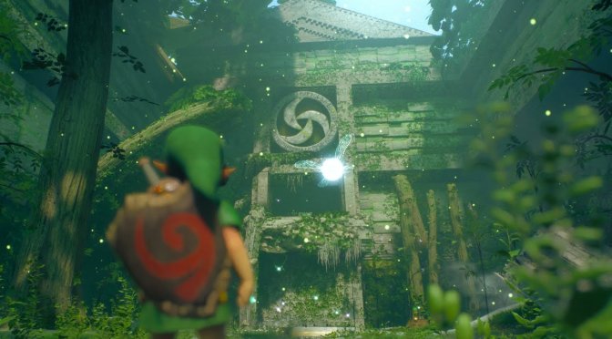 Zelda Ocarina Of Time Unreal Engine 5.3 Sacred Forest Meadow