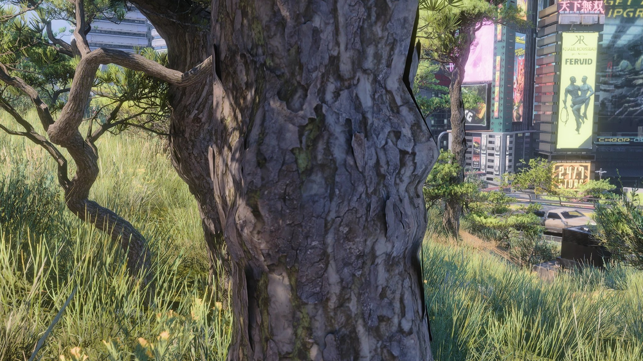 New Cyberpunk 2077 HD Texture Pack overhauls all trees