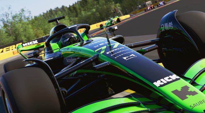 F1 24 gets new video, featuring 13 minutes of raw gameplay
