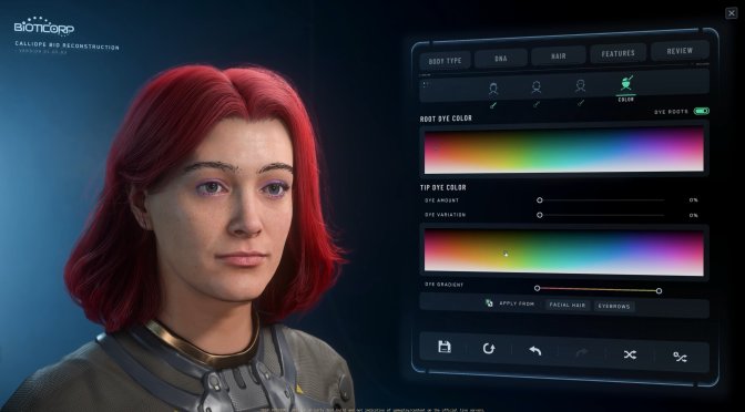 Take a Look at Star Citizen’s New Character Creator Tool