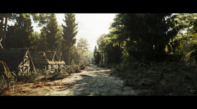 The Elder Scrolls V: Skyrim’s Falkreath looks mind-blowing in Unreal Engine 5