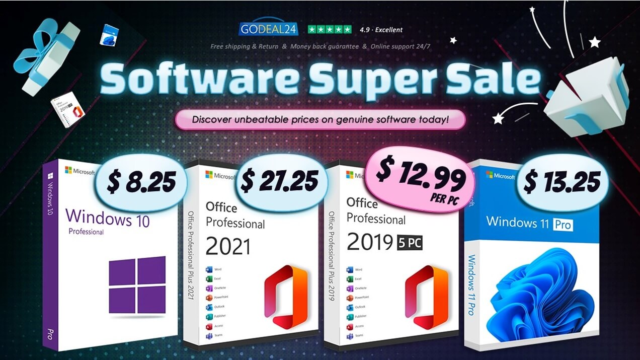 Действуйте быстро, чтобы получить пожизненную лицензию на Windows 11 и Office 2021 всего за 10 долларов на Godeal24