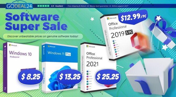 Grab Lifetime Microsoft Office 2021 from $15 and save over 90% with Windows 11 at Godeal24 April Sale!