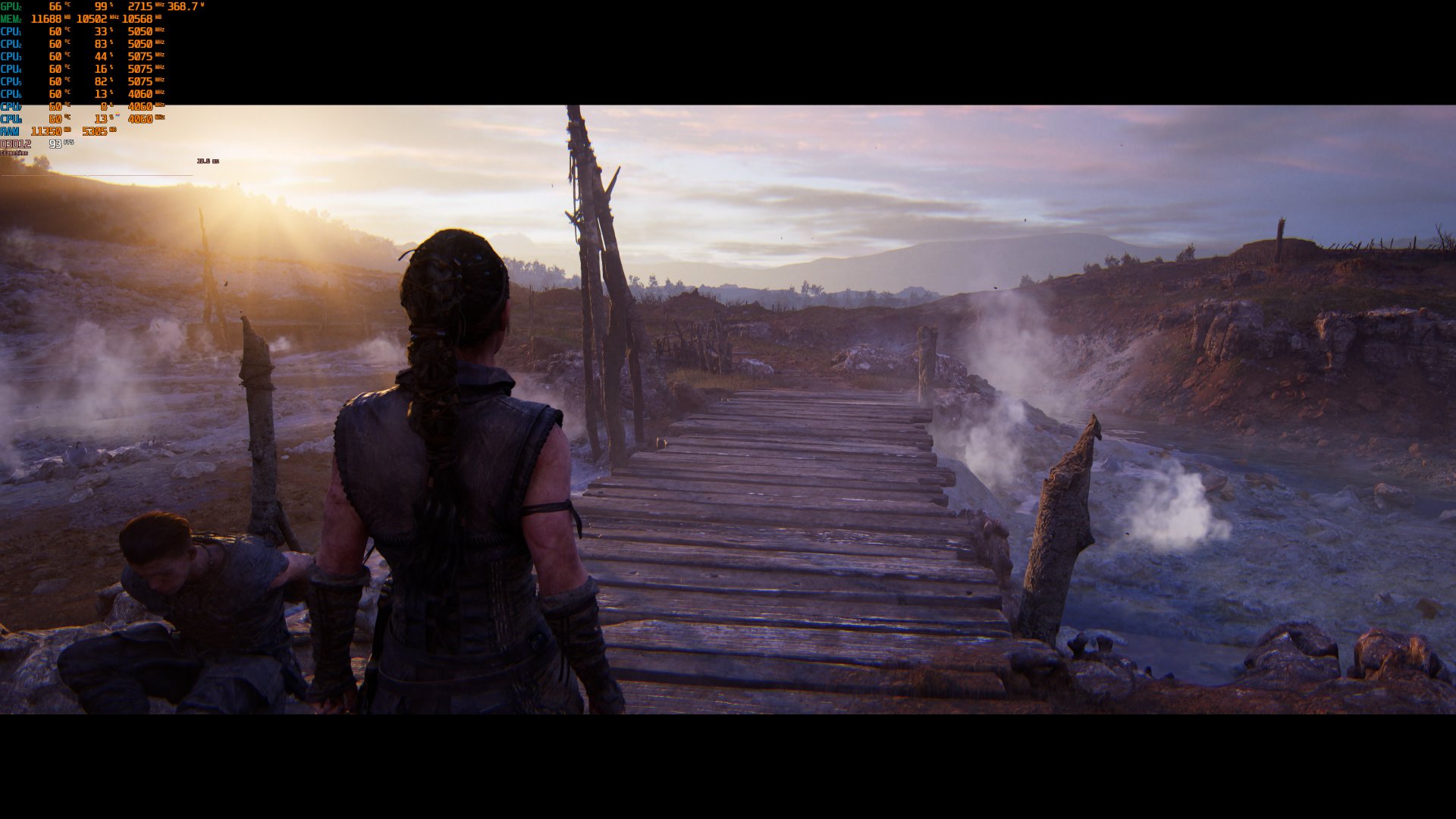 Hellblade 2 benchmark scene