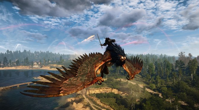 The Witcher 3 Rideable Griffin Mod