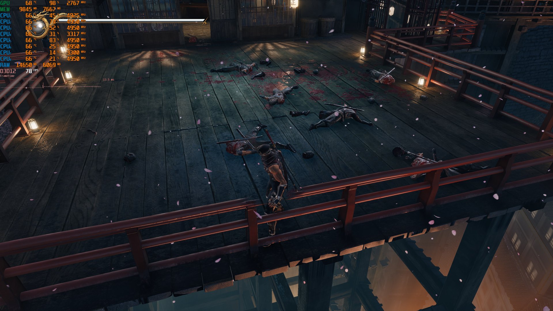 Ninja Gaiden 2 Black Benchmark Scene