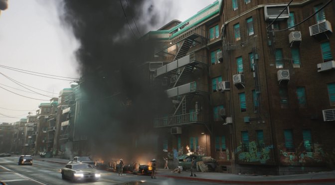Cyberpunk 2077 Gets Cinematic Vehicle Explosion Smoke Effects
