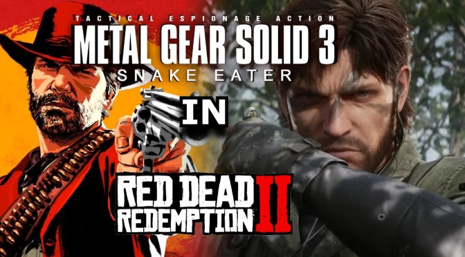 Fan Recreates Metal Gear Solid 3 in Red Dead Redemption 2