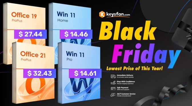 Unmissable 2025 Black Friday Sale: Grab Lifetime Windows 11 for $14 & Office 2021 for $32 — Limited Time Only!