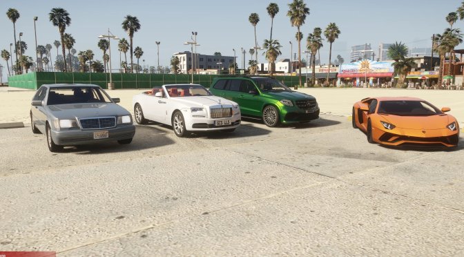 Real vehicles in GTA 5 Enhanced Mod