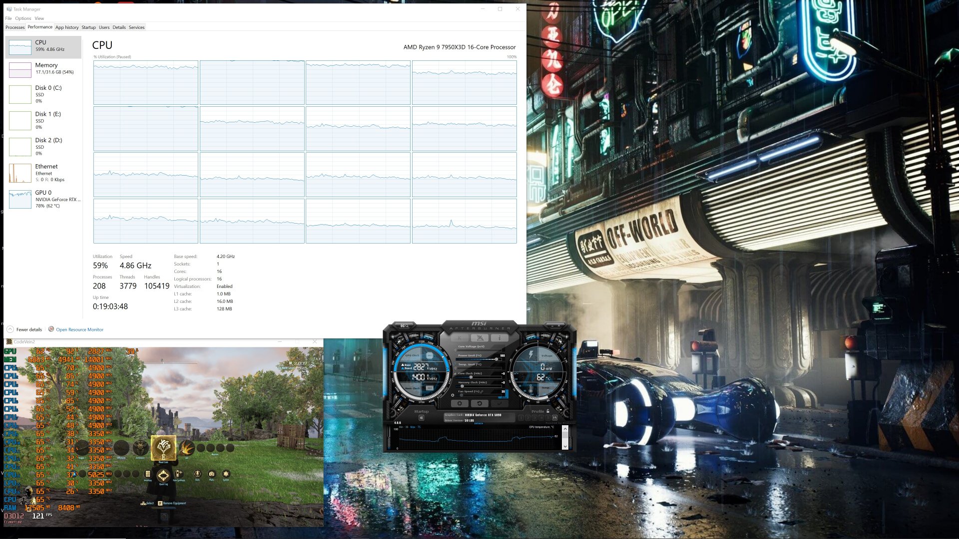 CODE VEIN 2 CPU scaling