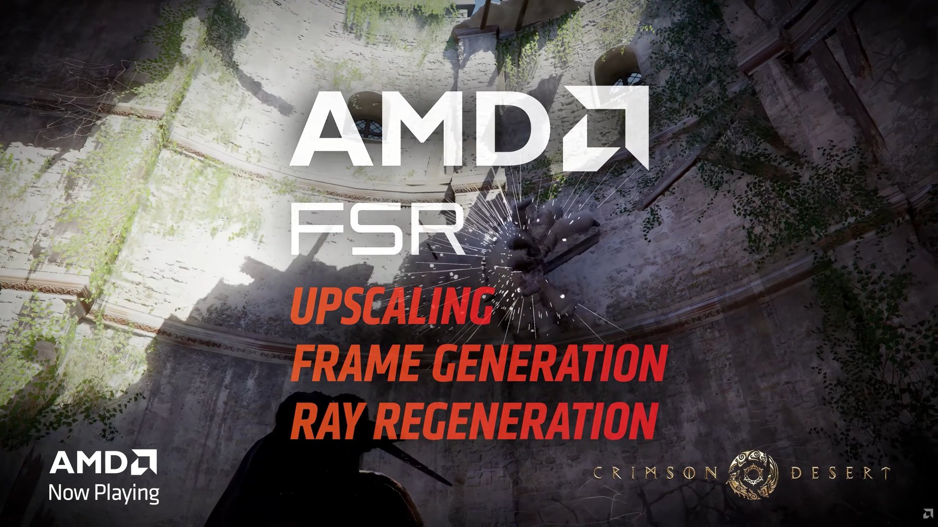 Crimson Desert AMD FSR Redstone Ray Regeneration