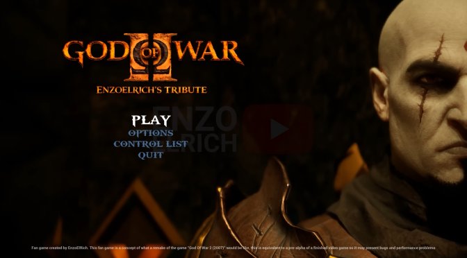 God of War 2 Fan Remake Unreal Engine 5