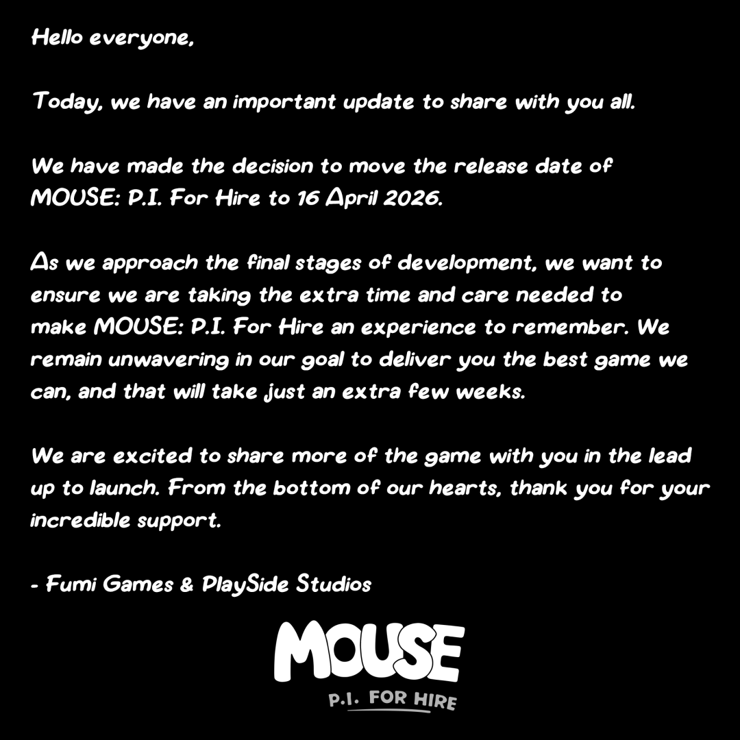 MOUSE new delay