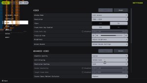 Marathon PC graphics settings-1