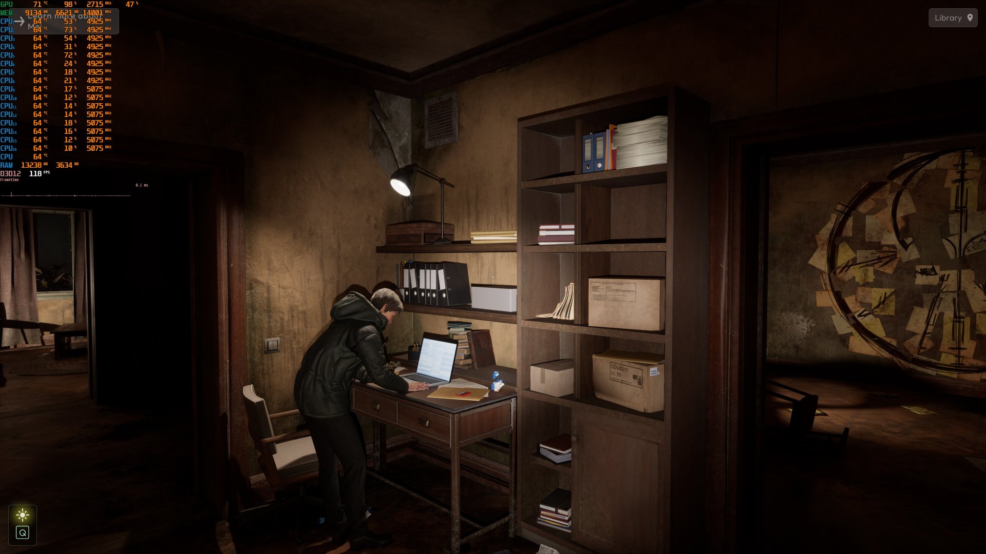 Cthulhu The Cosmic Abyss benchmark scene