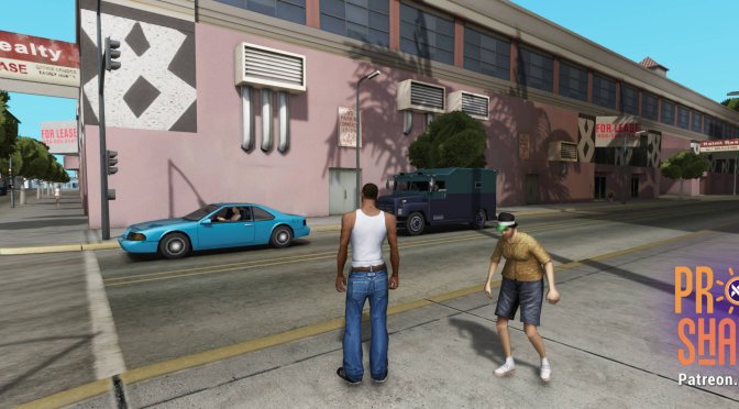 GTA San Andreas Proper Shaders Mod