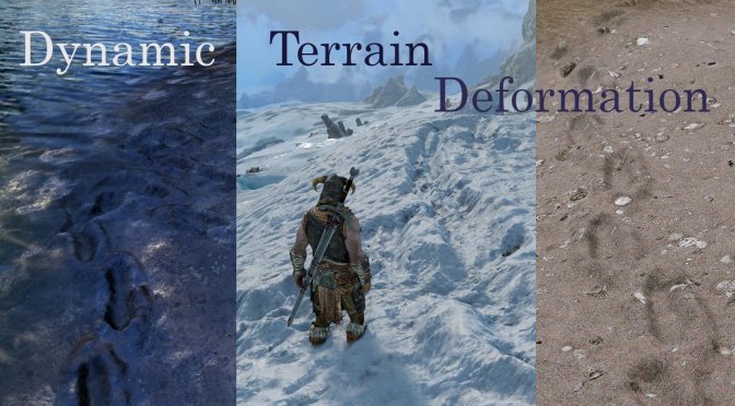 Skyrim Dynamic Terrain Deformation Mod