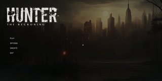 Hunter The Reckoning title screen
