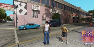 GTA San Andreas Proper Shaders Mod