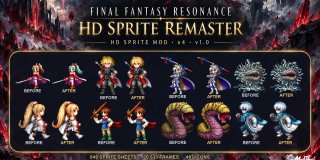 Final Fantasy Resonance HD Sprite Remaster